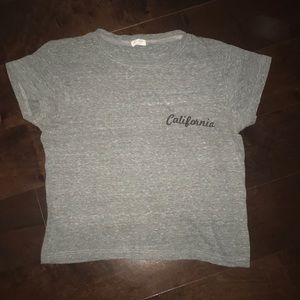 Brandy Melville California cropped tee